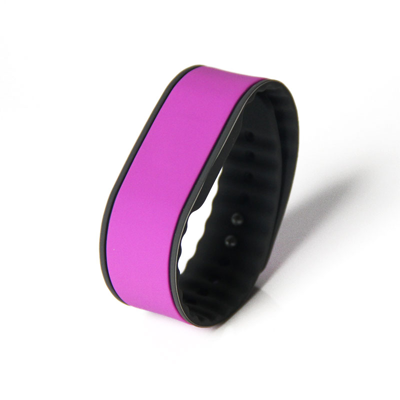 Water Proof ISO18000-6C Alien H3 Silicone UHF RFID Wristband
