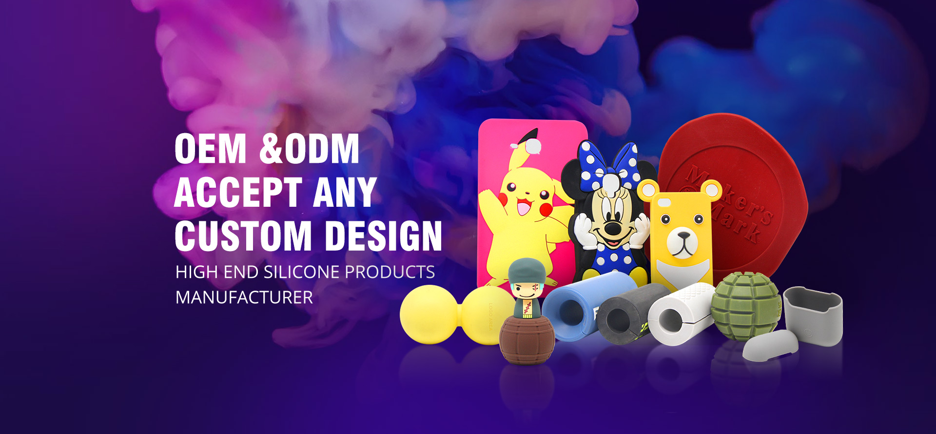 Custom Soft Silicone Products
