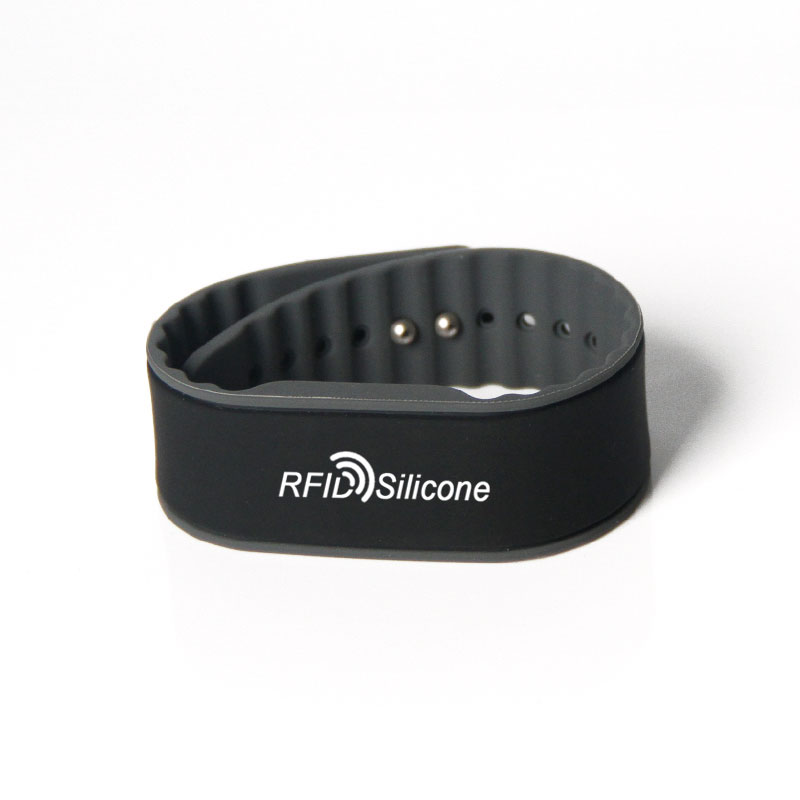 Custom Logo Silicone NFC Festival Wristband For Water Park