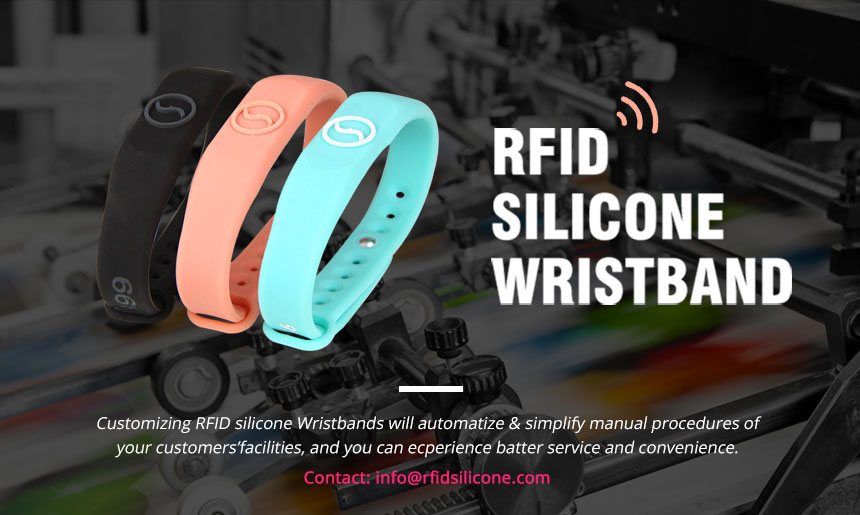 Silicone RFID Wristbands For Events