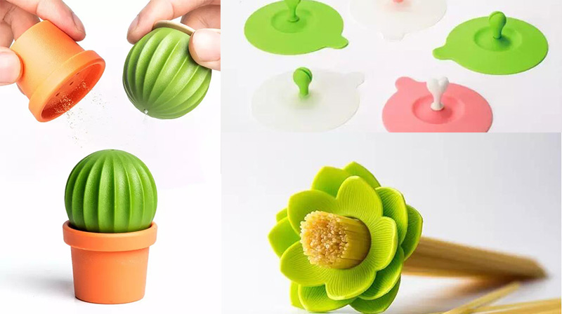 Cactus Kitchen Silicone seasoning Bottle and others products