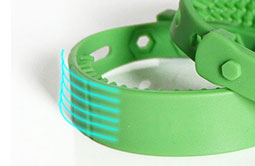 RS-AW049 Soft  UHF RFID Rubber Wristbands