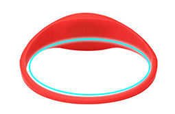 RS-CW003 Closed Style Red RFID Wristbands
