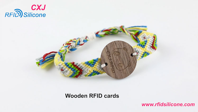 RFID Wood Artisanal Wristband RS-FW001