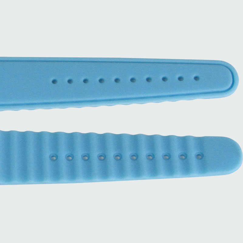 HF RFID 13.56MHz Silicone MIFARE Wrisbands For Access Control