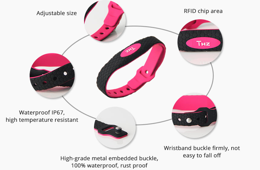 RS-AW032 Silicone RFID Wristband for Events Details
