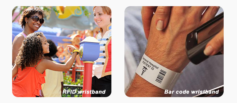 RFID Wristband vs Barcode Wristband 