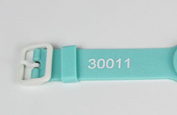 Plastic clasp RFID Silicone Bracelets RS-AW035