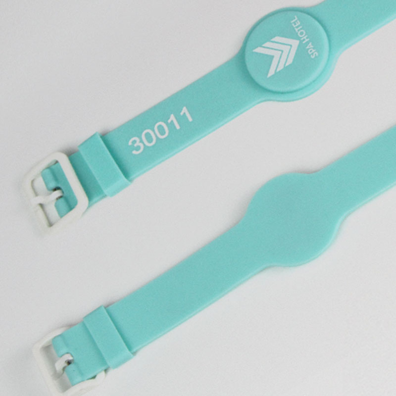 Unique UID Number RFID Wristband Event Silicone Bracelets