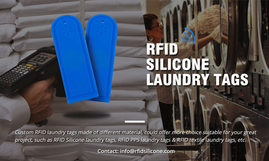 Silicone RFID Laundry Tag For Laundry & Garment Tracking