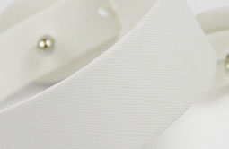PU & leather material for RFID wristband
