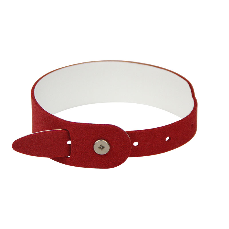 125KHz RFID PU Leather Bracelet Men/Women For Hotels