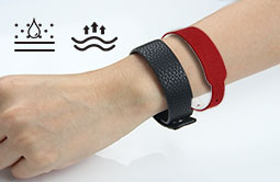 Wearable 125KHz RFID PU Leather Bracelet RS-LW006 for Access Control