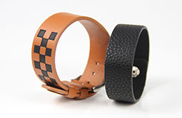 Fashionable & durable RFID leather watch wristbands