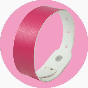 Design Color of RFID Leather Bracelets Personalized NFC Wristbands
