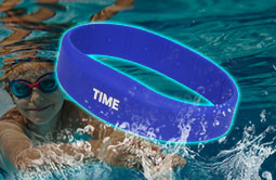 IP67 Waterproof Rubber Gym RFID NFC Athletic Wristbands RS-CW011