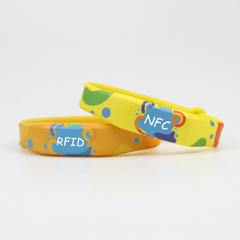Custom RFID Wristband Adjustable Silicone 1K/4K MIFARE Bracelets