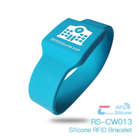 Closed type RFID Silicone Bracelet RS-AW013