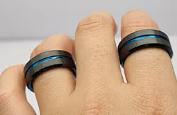Ceramic NFC ring is comfortable to wear
