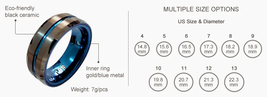 RFID NFC Ring Size