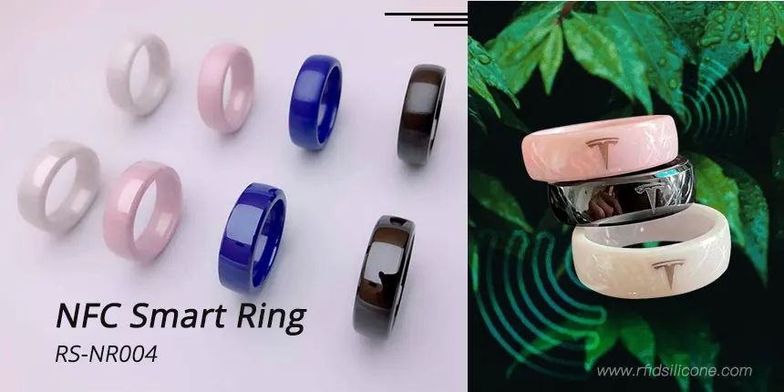 Smart Ring Finger Wearable Car Key Ceramic Ring