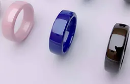 100% Ceramic NFC Ring