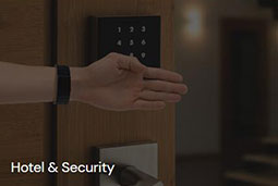 125KHz RFID wristbands for Hotel & security