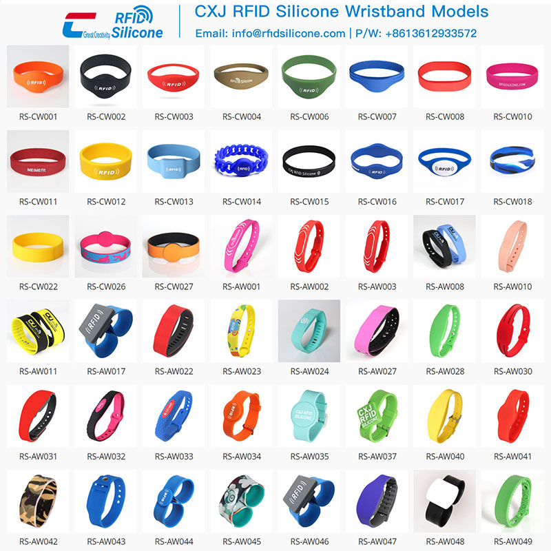 High quality RFIDSilicone Wristbands Enhance Your Event Experience