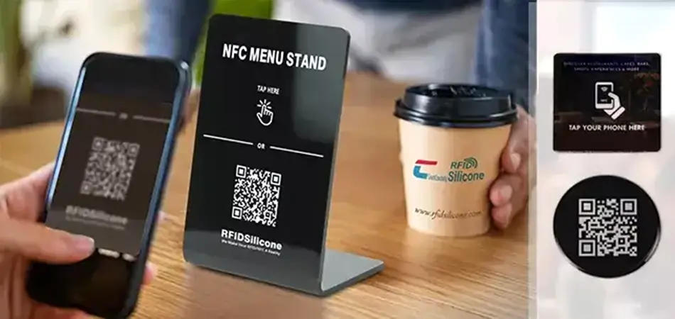 RFIDSilicone NFC Menu Application