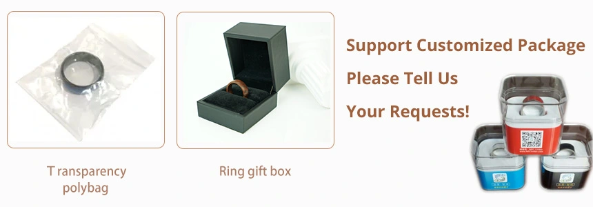 the package of custom nfc ring