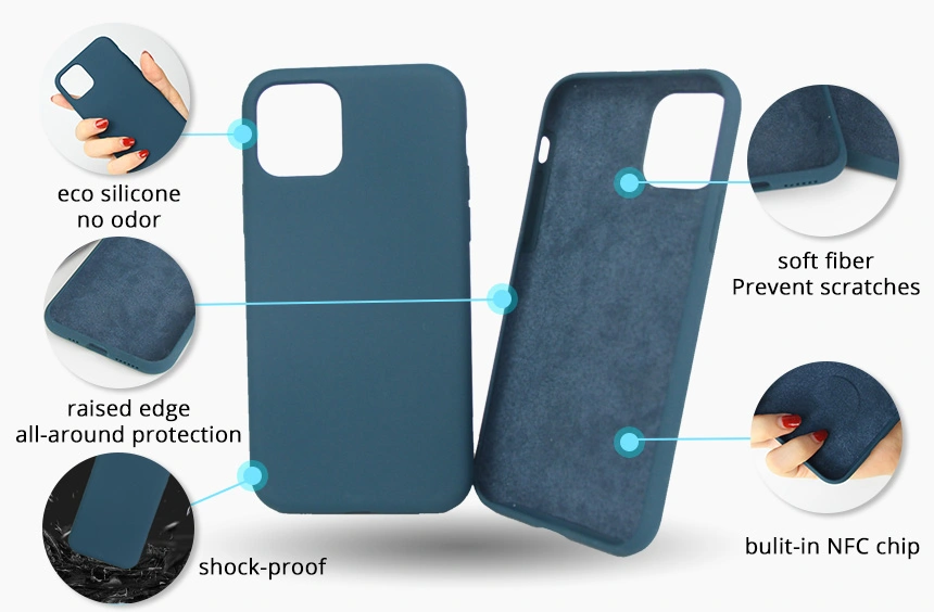 details of smart nfc phone case