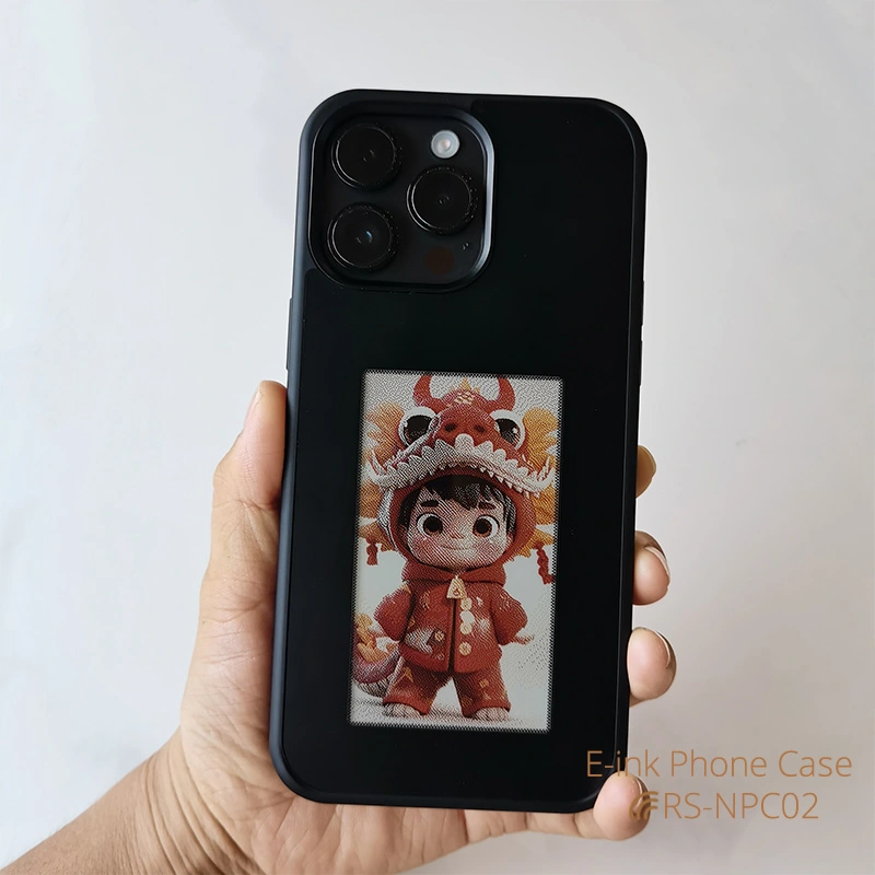Custom NFC E Ink Phone Case with 4-color E-ink Screen