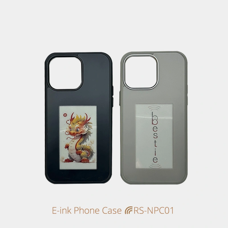 Four-color E-ink Case Screen Display NFC iPhone 15/14/13 Case