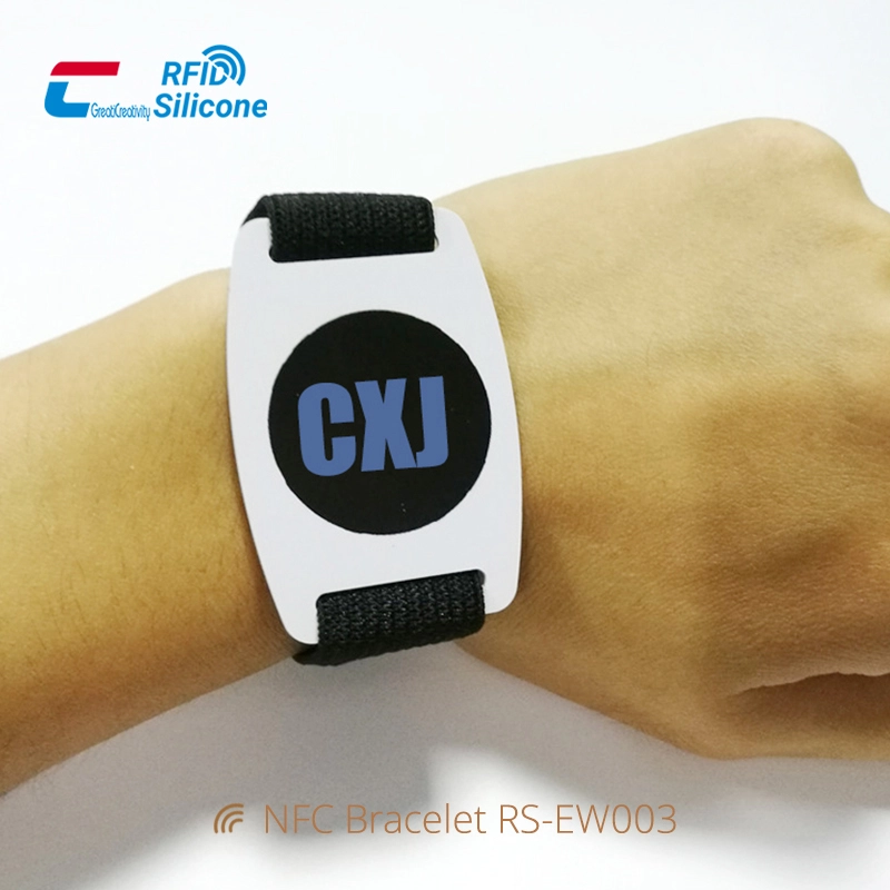 Custom RFID Elastic Wristband Wholesale Supply