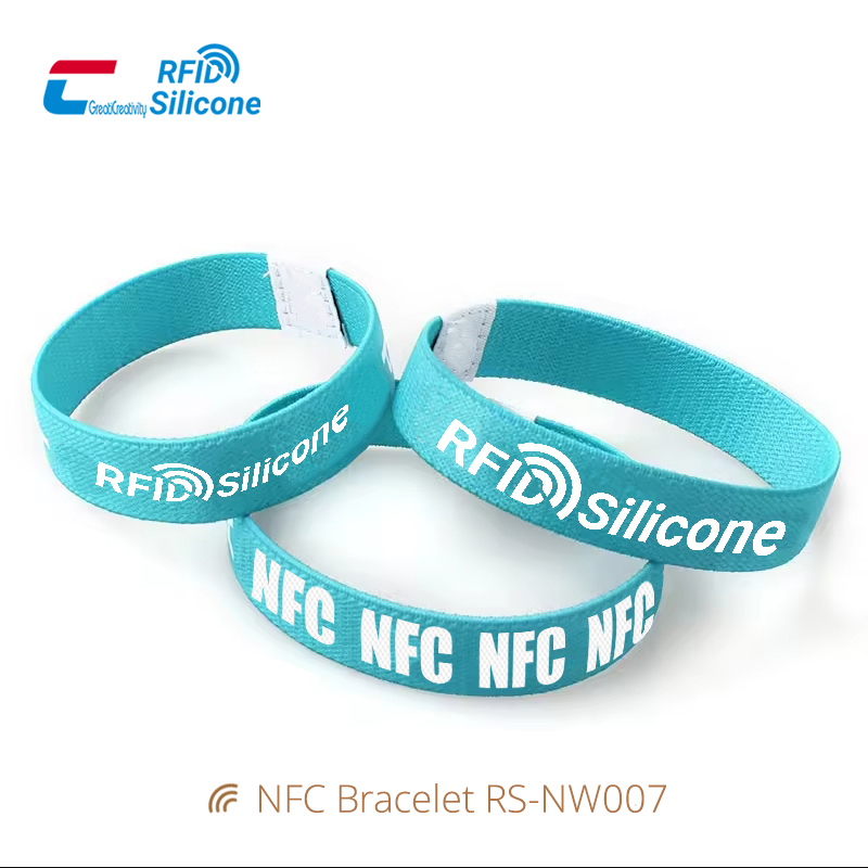 Programmable NFC Bracelet Elastic NTAG213 Wristbands