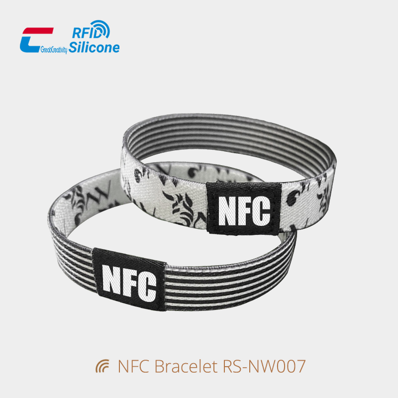 Programmable NFC Bracelet Elastic NTAG213 Wristbands