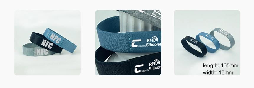 design and size of nfc wristband rs-nw008 