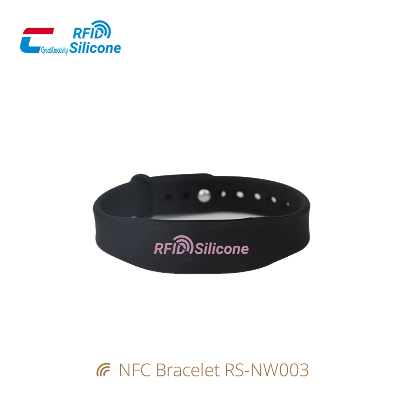 Digital Business Card Bracelet Silicone NFC Wristbands