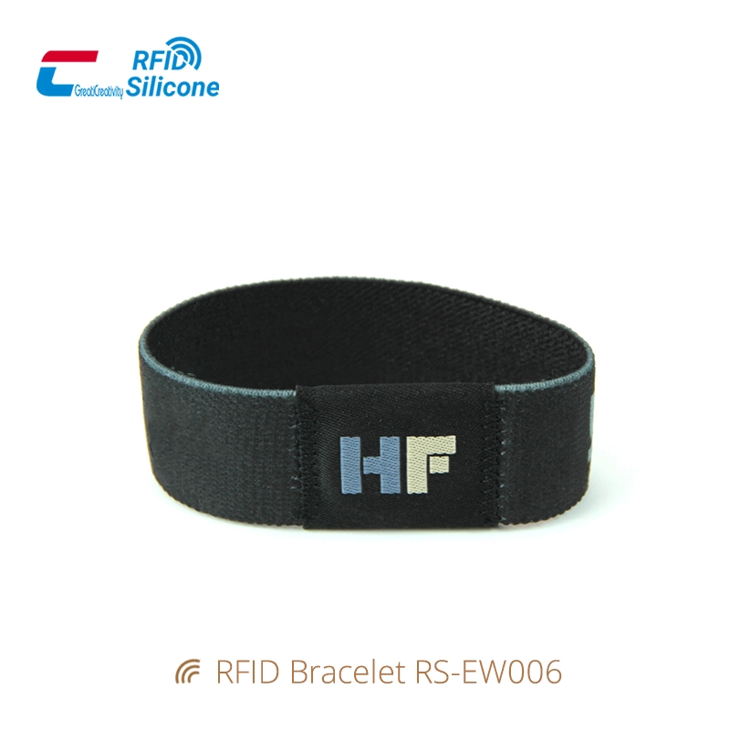 Custom NFC Elastic Wristbands RFID Bracelets for Events