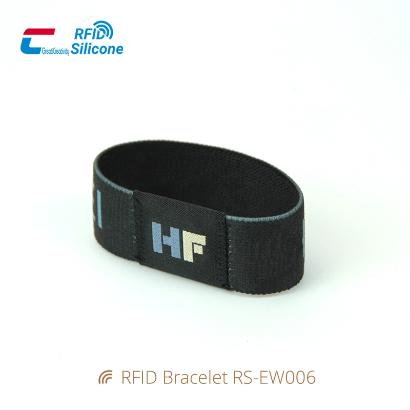 Custom NFC Elastic Wristbands RFID Bracelets for Events