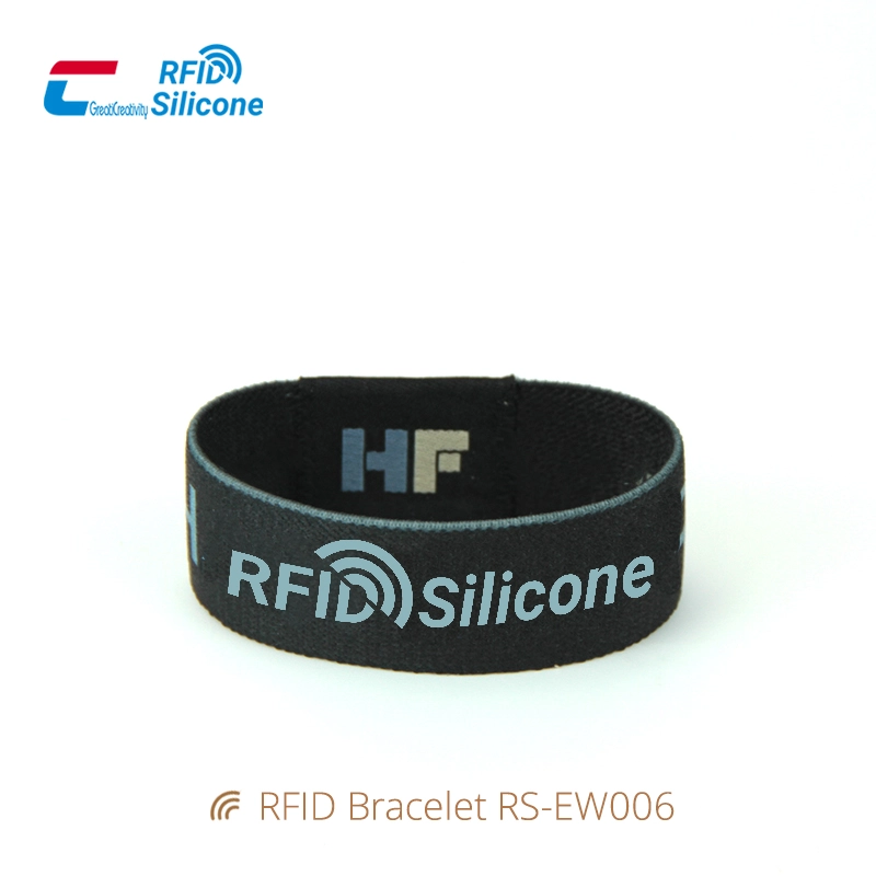 Custom NFC Elastic Wristbands RFID Bracelets for Events