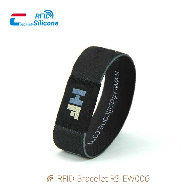 Custom NFC Elastic Wristbands RFID Bracelets for Events