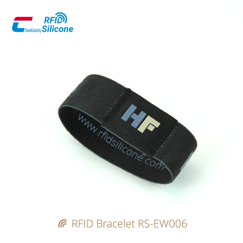 Custom NFC Elastic Wristbands RFID Bracelets for Events