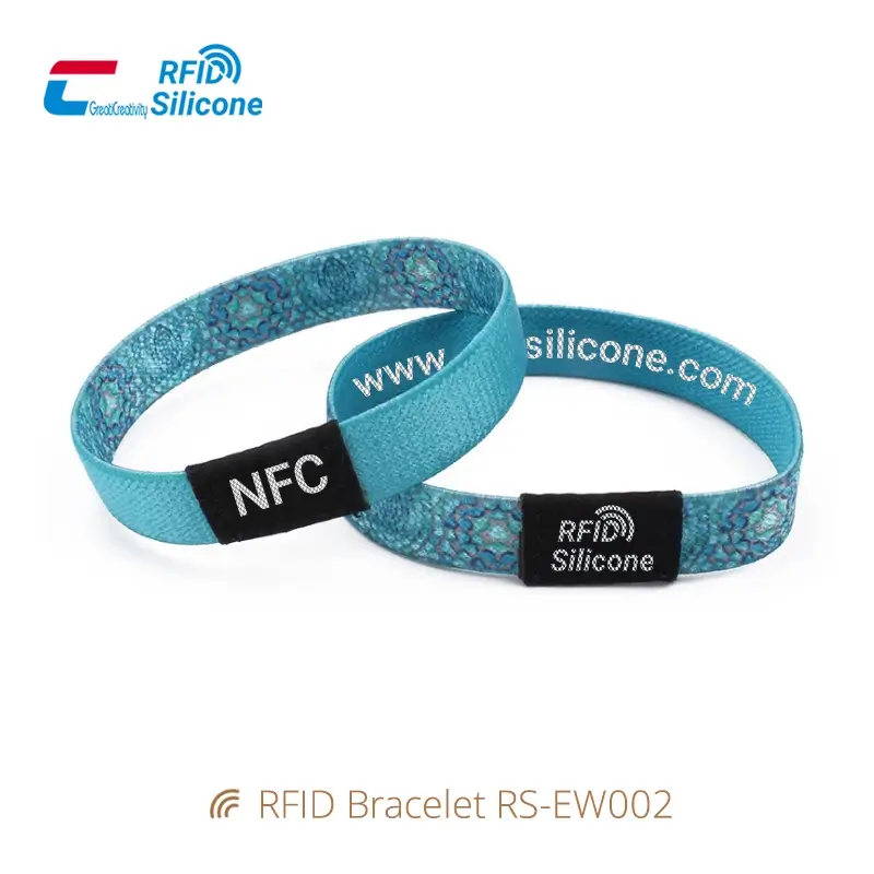 13mm/15mm Wide Elasticated NFC Bands Motivational Wristbands