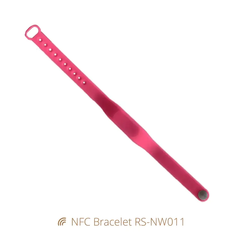 Adult/child Size Silicone RFID Wristband NFC bracelets