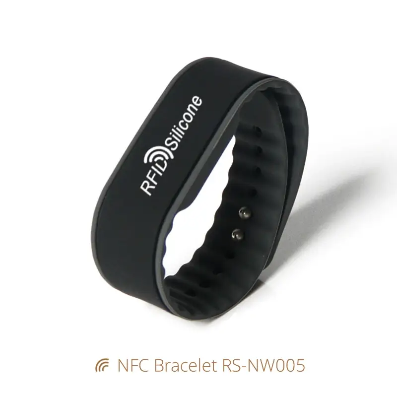 Smart Bracelet NFC QR Code Silicone Wristbands