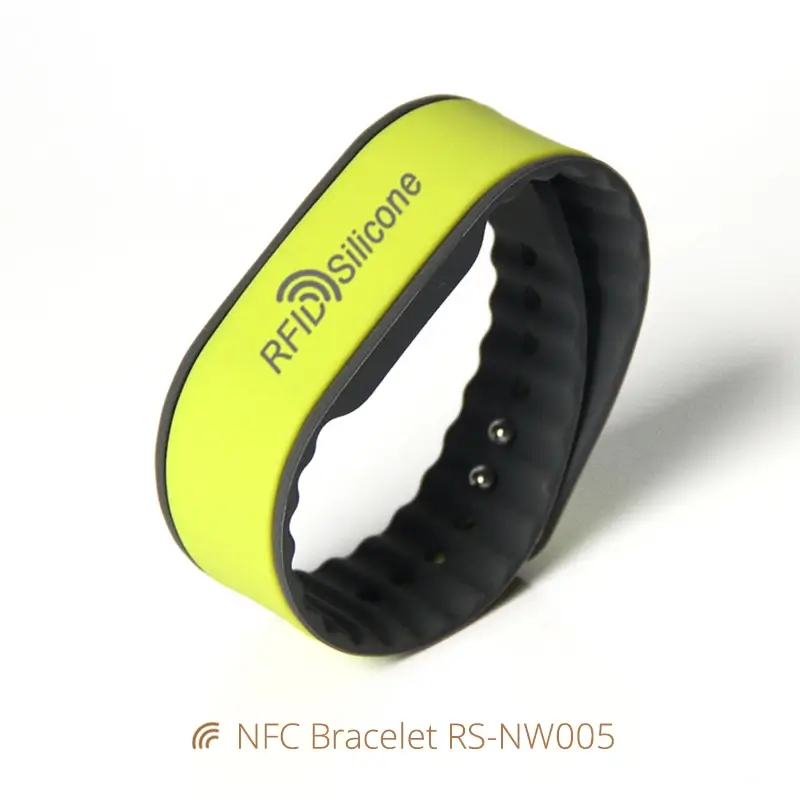 Smart Bracelet NFC QR Code Silicone Wristbands