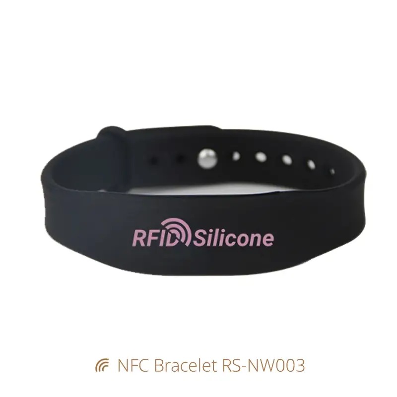 Digital Business Card Bracelet Silicone NFC Wristbands