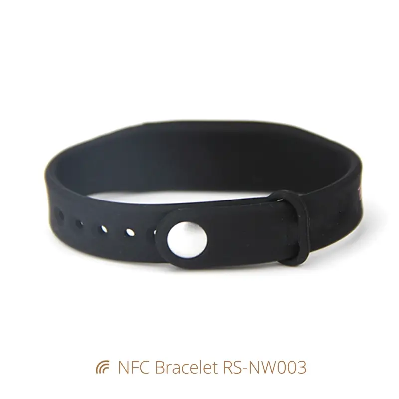 Digital Business Card Bracelet Silicone NFC Wristbands