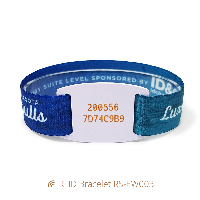 Custom RFID Elastic Wristband Wholesale Supply